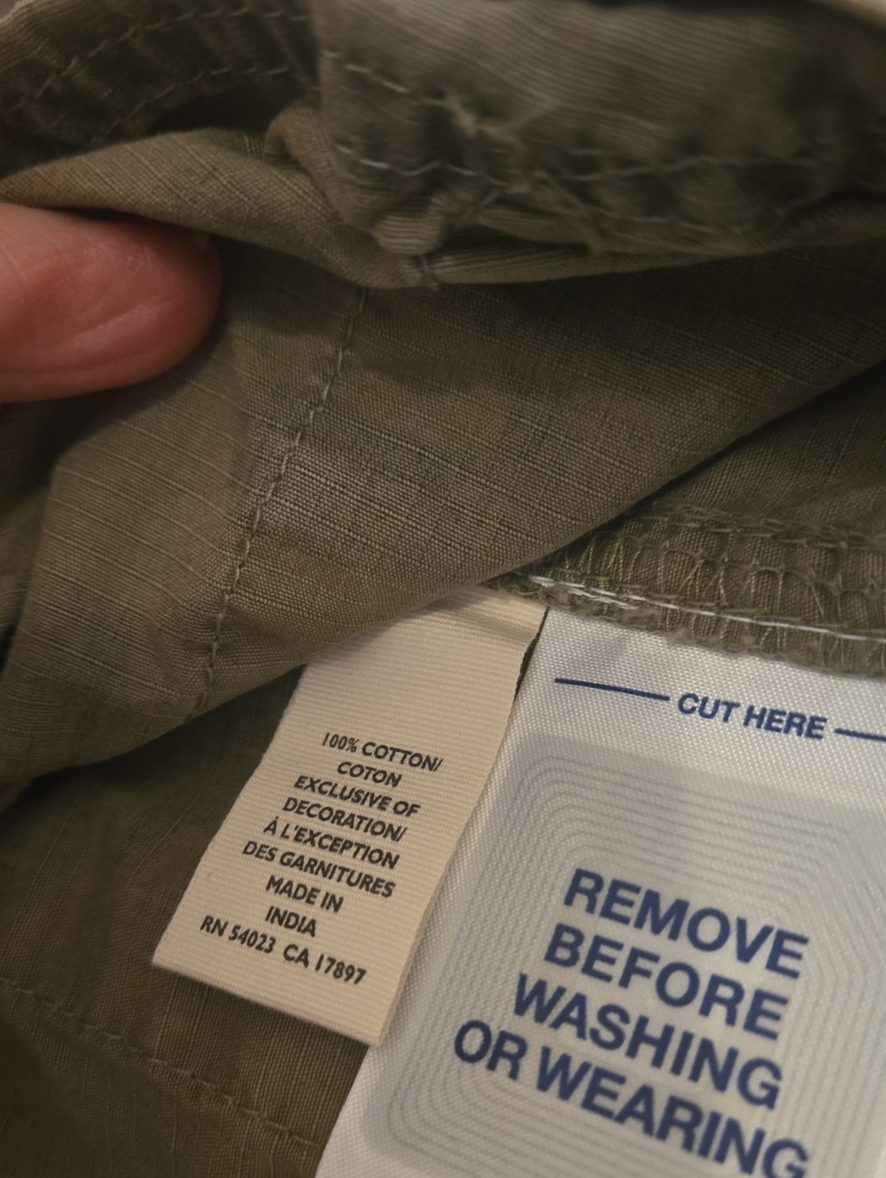 Old Navy Camo Green Cargo Embroidered Ultra Low Rise Mini Skirt NWT - Picture 5 of 5